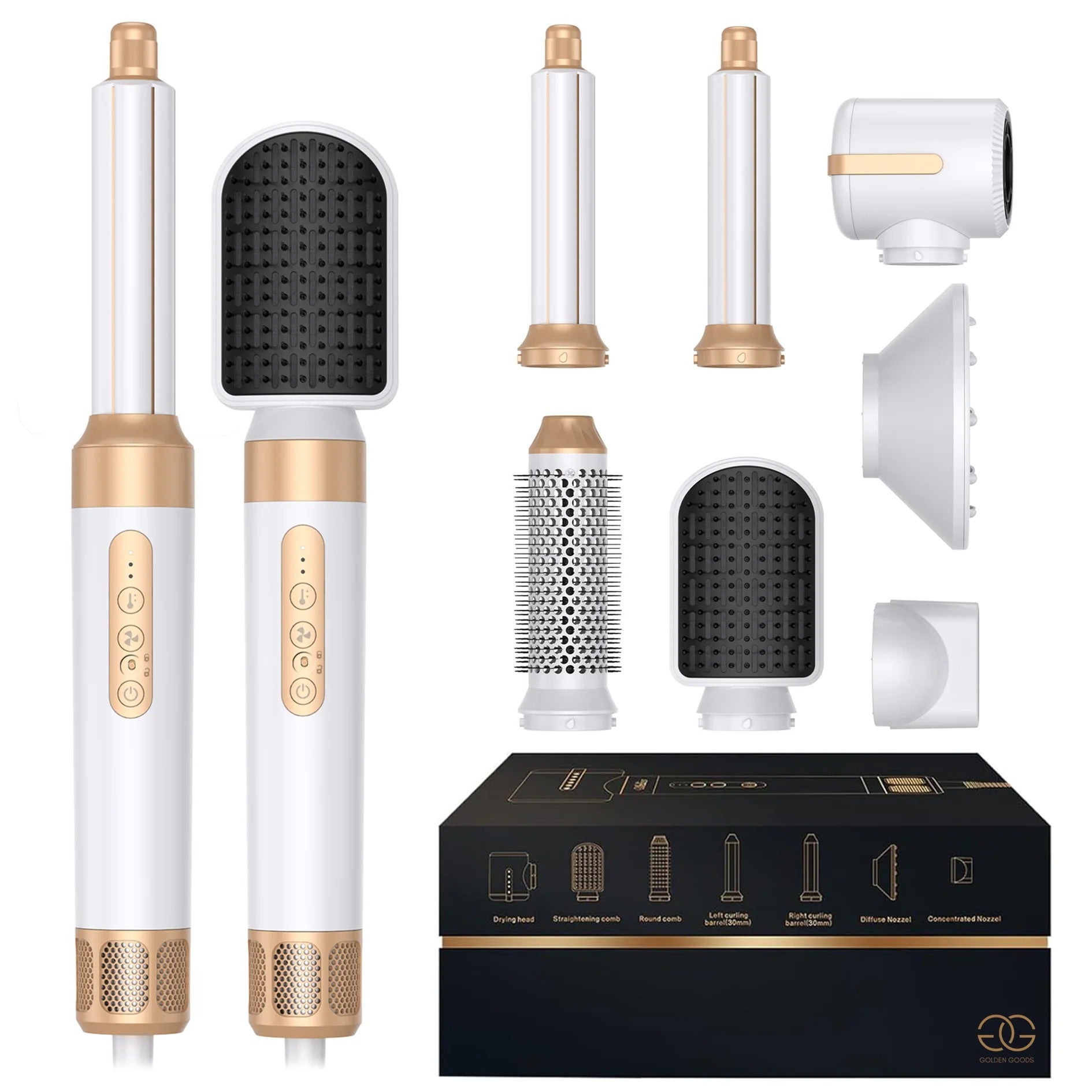 Morenza Airstyler 7 in 1 White/Gold